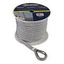 Купить Talamex 01222632 12 mm Fender Braided Rope Белая  White / Black 2.5 m  7ft.ru в интернет магазине Семь Футов