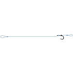 DAM 70470 Detek Method Hair Rig Barbless Связанные Крючки Transparent 14