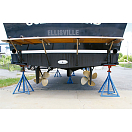 Купить Brownell boat stands 302-MB1BASEONLY Motor Окрашенная подставка для лодки Голубой 33-50´´ | Семь футов в интернет магазине Семь Футов