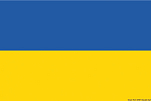 Флаг Украины гостевой 50 х 75 см, Osculati 35.462.04