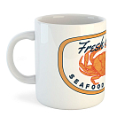 Купить Kruskis 42611C075 Fresh Crab Кружка 325ml Бесцветный White 7ft.ru в интернет магазине Семь Футов