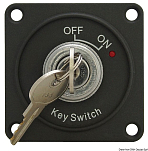 Двухпозиционный переключатель SP4010 ON-OFF с ключом и светодиодной сигнальной лампой, Osculati 14.386.09