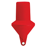 Буй маркировочный из красного жесткого пластика Nuova Rade 31312 740 х 400 мм 36 кг цилиндрический с пеной