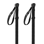 Arva LKHROUTEV1-00-Black трости Haute route 2 parts powerlock + long grip Черный Black 100-145 cm