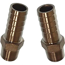 Купить Goldenship GS30223 Нержавеющая сталь 1/2´´ Переходник для шланга с наружной резьбой Серебристый Grey 15 mm  7ft.ru в интернет магазине Семь Футов