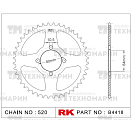 Купить Звезда для мотоцикла ведомая B4418-32 RK Chains 7ft.ru в интернет магазине Семь Футов