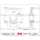 Купить Звезда для мотоцикла ведущая C5055-15 RK Chains 7ft.ru в интернет магазине Семь Футов