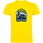 Kruskis CA65500403C052 Футболка с коротким рукавом Sailor Желтый Yellow XL