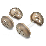 Korum K0320055 River Combi Caps Кормушка фидерная прикормочная Золотистый