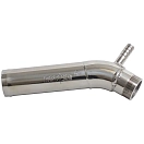 Купить Sierra pam52.p1224 Выхлопное колено для серии QM Yanmar нержавеющая сталь Silver 16x29x8 7ft.ru в интернет магазине Семь Футов
