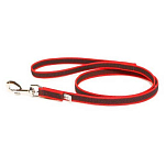 Julius k-9 216GM-R-5 Прорезиненный поводок 20 Mm Red 5 m