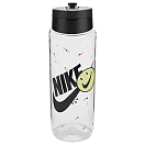 Купить Nike N100764396824 TR Renew Recharge Straw Graphic бутылка  Clear / Black / Black 7ft.ru в интернет магазине Семь Футов