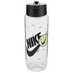 Nike N100764396824 TR Renew Recharge Straw Graphic бутылка  Clear / Black / Black