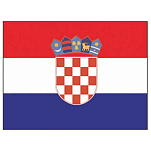 Adria bandiere 5252480 Флаг Хорватии Многоцветный Multicolour 40 x 60 cm 