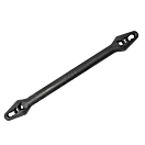 Купить Forniture nautiche italiane 202851 Амортизатор швартовки Compesator Серебристый Black 437 mm  7ft.ru в интернет магазине Семь Футов
