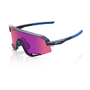 Купить Спортивные очки 100% SLENDALE Satin Storm Metallic - Purple Mirror Lens, 60057-10017 7ft.ru в интернет магазине Семь Футов