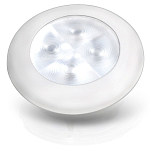 Hella marine 4025113 0.5W 24V Пластмассовый теплый белый светильник Бесцветный White