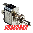Тумблер трехпозиционный ON-OFF-ON 12 в/15А 3P (упаковка из 10 шт.) Marine Rocket 4620136058827_pkg_10