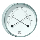 Купить Термогигрометр Barigo 915.1 85мм Ø85мм из никелированной латуни 7ft.ru в интернет магазине Семь Футов