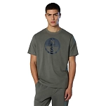North sails 693009-0921-xxl Футболка с коротким рукавом Graphic 693009 City Grey 30x20x5 2XL