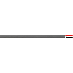 Cobra wire&cable 446-B6G14T21100FT Круглый многожильный луженый медный кабель 14/2 30.5 m Серый Grey / Red / Black