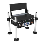 Colmic pa106b ящик сиденья Hammer Max 110 Black / White 100x80x40