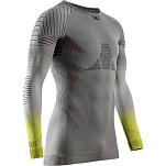 X-BIONIC IN-YTBYW24M-G816-L Базовый слой с длинным рукавом Invent FX Rhino Grey / Light Grey / Canary L
