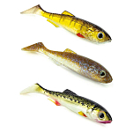 Molix RTS28-477 Real Thing Shad 70 Mm Многоцветный  477 UV Lime Gold Flake