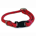 Freedog FD4003080 Nylon Round Reflectante Hike Воротник Коричневый Red 8 mm x 40 cm