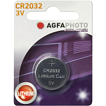 Agfa 70116 CR 2032 Аккумуляторы Серебристый Silver
