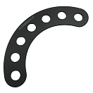 Купить Rutgerson marine rs1191-031b тарелка  Black 32x10x5 305 x 60 x 4 mm 7ft.ru в интернет магазине Семь Футов