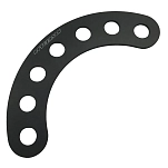 Rutgerson marine rs1191-031b тарелка  Black 32x10x5 305 x 60 x 4 mm