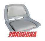 Кресло складное мягкое TRAVELER, цвет серый/серый (упаковка из 2 шт.) Marine Rocket MR10005_pkg_2
