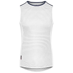 Café du cycliste B-BSL-CECILI-M-WHTE-XS Безрукавная базовая футболка Cecilia Белая White XS