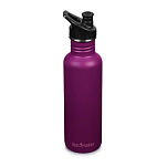 Klean kanteen 1008440 Classic Бутылка из нержавеющей стали 800ml Спорт крышка Фиолетовый Purple Potion