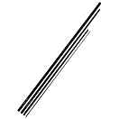 Купить Maver 8714K004 Набор стоек K21 из 4 секций  Black 5.80 m 7ft.ru в интернет магазине Семь Футов