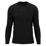 Hannah 10047175HHX01XL Базовый слой с длинным рукавом Active Черный Anthracite XL
