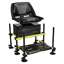 Купить Matrix fishing gmb201 рыболовный ящик с сиденьем F25 Pro Seat Lime 100x80x40 7ft.ru в интернет магазине Семь Футов