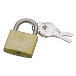 Talamex 42115040 Padlock Серебристый  Gold / Grey 40 mm 