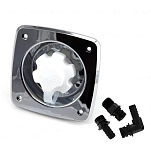 Jabsco z44412-2045-fniz44412 Хромированный регулятор давления Silver / White 11x16x21