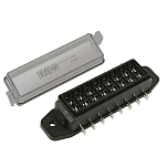 Seachoice 50-11277 ATC 8 Терминал Предохранитель Блокировать Черный Black