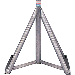 Brownell boat stands 302-MB0XBASE Окрашенная подставка Серебристый 54-72´´ 