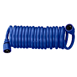 Forniture nautiche italiane 2214429 Спиральный шланг для мытья посуды Голубой Blue 8 x 12 mm 