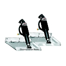 Купить Lenco 622-15038101 Стандартный набор электрических триммеров с переключателем Серебристый Black / Grey 304.8 x 355.6 mm 7ft.ru в интернет магазине Семь Футов