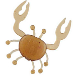 Herakles ARHKIU04 Мягкий приманка Mr. Crab 30 mm  Glow