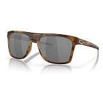 Oakley OO9100-1857-57 поляризованные солнцезащитные очки Leffingwell Matte Brown Tortoise Prizm Black Polar/CAT3
