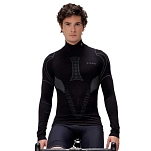 Pissei ALASKA24-Black-XS-M Базовый слой с длинным рукавом Alaska Seamless Black XS-M