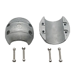 Martyr anodes rec9153al Муфта вала анод алюминий Grey 10x12x12 2 1/2´´