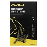 Avid carp A0640010 Застежка Drop Off Зеленый  Camo