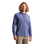 Slam A105007S00-W13-XXL Рубашка с длинным рукавом Heba Dark Navy 2XL